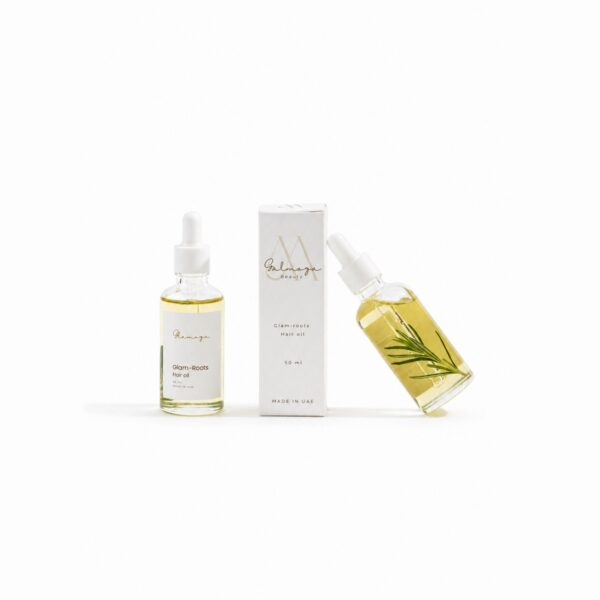 glam roots hair oil